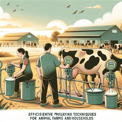 Tehnici eficiente de muls pentru fermele zootehnice și gospodării