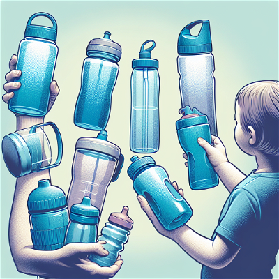 Cum să alegi sticla de apă potrivită pentru copii