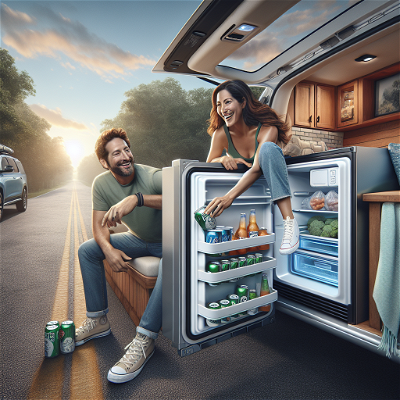 Utilizarea frigiderului auto cu compresor pentru refrigerare și congelare în călătorii și excursii