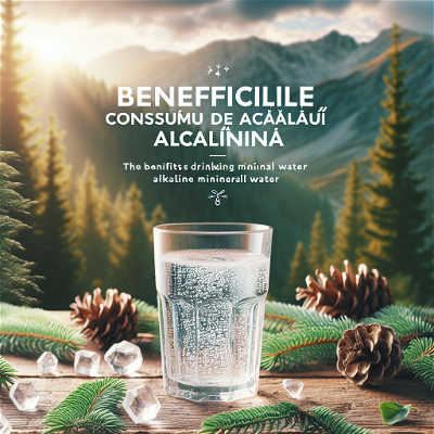 Beneficiile consumului de apă minerală alcalină