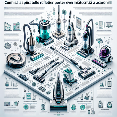 Cum să alegi aspiratorul potrivit pentru eliminarea eficientă a acarienilor