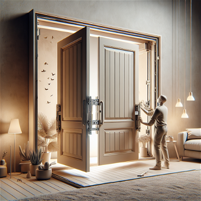 Cum să alegi și să montezi corect o ușă pliantă pentru a optimiza spațiul din interiorul locuinței