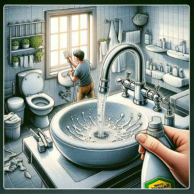 Cum să folosești otetul alb pentru a elimina depunerile de calcar de pe robinete, chiuvete, cazi, chiuvete și WC