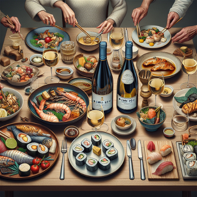 Recomandări de maridare pentru vinurile demiseci: combinații perfecte cu fructe de mare, sushi, piept de pui în sos Dijon și preparate cu unt de salvie