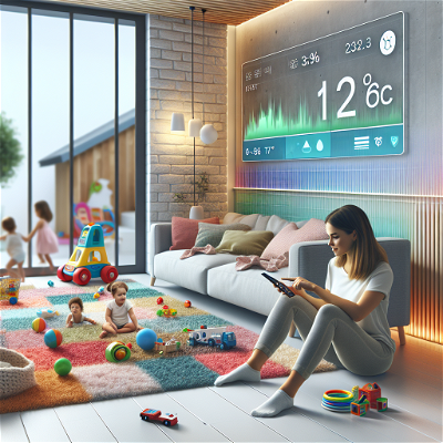 Cum să monitorizezi temperatura și umiditatea în camera copiilor pentru un mediu confortabil și sănătos