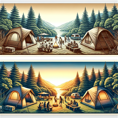 Cum să alegi un cort potrivit pentru camping în funcție de numărul de persoane și de nevoile de spațiu și confort