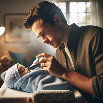 Cum să îngrijești corect nasucul bebelușului în timpul gripei