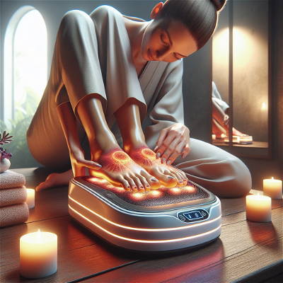 Beneficiile masajului cu infraroșu pentru picioare